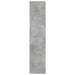 Dulap înalt, gri beton, 30x41x185 cm, lemn prelucrat - WALTI WALTI