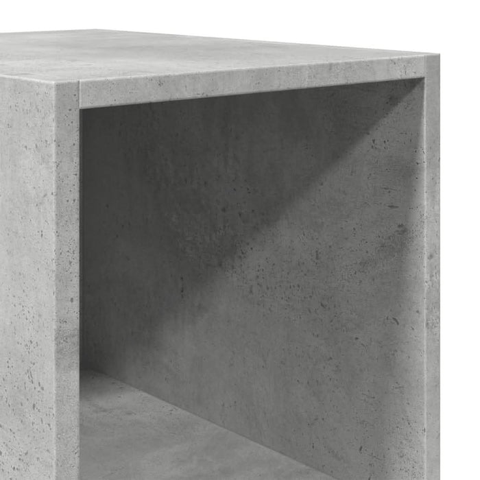Dulap înalt, gri beton, 30x41x185 cm, lemn prelucrat - WALTI WALTI