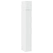 Dulap depozitare slim alb 30x42,5x225 cm lemn prelucrat - WALTI WALTI
