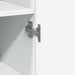 Dulap depozitare slim alb 30x42,5x225 cm lemn prelucrat - WALTI WALTI