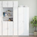 Dulap depozitare slim alb 30x42,5x225 cm lemn prelucrat - WALTI WALTI