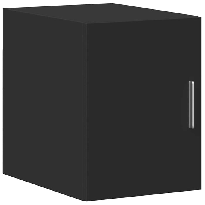 Dulap depozitare slim negru 30x42,5x225 cm lemn prelucrat WALTI