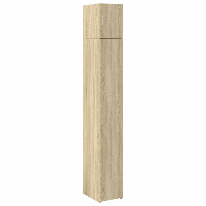 Dulap depozitare slim stejar sonoma 30x42,5x225cm lemn compozit - WALTI WALTI