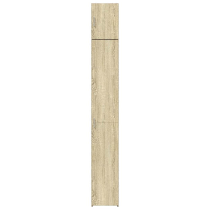 Dulap depozitare slim stejar sonoma 30x42,5x225cm lemn compozit - WALTI WALTI