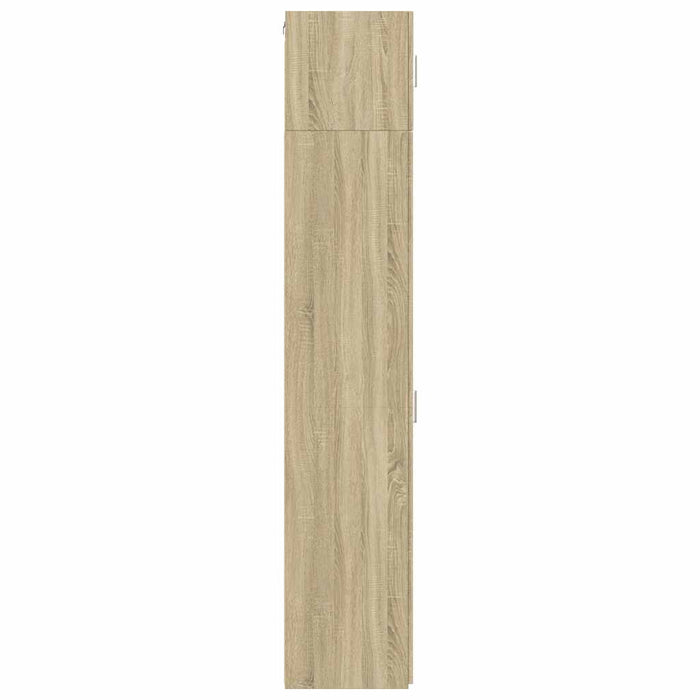 Dulap depozitare slim stejar sonoma 30x42,5x225cm lemn compozit - WALTI WALTI