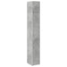 Dulap depozitare slim gri beton 30x42,5x225 cm lemn prelucrat - WALTI WALTI