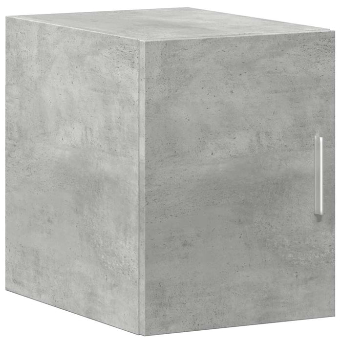 Dulap depozitare slim gri beton 30x42,5x225 cm lemn prelucrat - WALTI WALTI