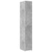 Dulap depozitare slim gri beton 30x42,5x225 cm lemn prelucrat - WALTI WALTI