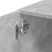 Dulap depozitare slim gri beton 30x42,5x225 cm lemn prelucrat - WALTI WALTI