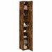 Dulap de depozitare slim, stejar fumuriu, 30x42,5x225 cm, lemn - WALTI WALTI
