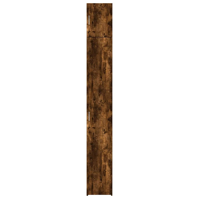 Dulap de depozitare slim, stejar fumuriu, 30x42,5x225 cm, lemn - WALTI WALTI