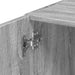 Dulap depozitare slim sonoma gri 30x42,5x225 cm lemn prelucrat - WALTI WALTI