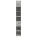 Dulap depozitare slim gri beton 30x42,5x225 cm lemn prelucrat - WALTI WALTI