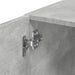 Dulap depozitare slim gri beton 30x42,5x225 cm lemn prelucrat - WALTI WALTI