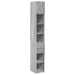 Dulap depozitare slim sonoma gri 30x42,5x225 cm lemn prelucrat - WALTI WALTI