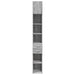 Dulap depozitare slim sonoma gri 30x42,5x225 cm lemn prelucrat - WALTI WALTI
