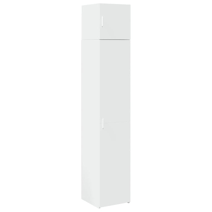 Dulap depozitare slim alb 40x42,5x225 cm lemn prelucrat WALTI