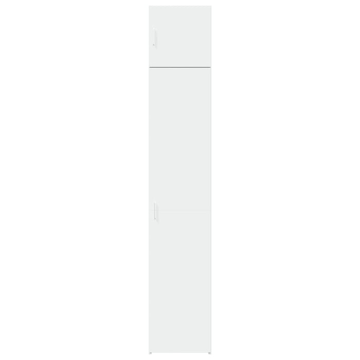 Dulap depozitare slim alb 40x42,5x225 cm lemn prelucrat WALTI