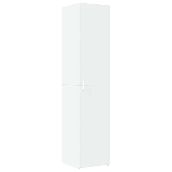 Dulap depozitare slim alb 40x42,5x225 cm lemn prelucrat WALTI