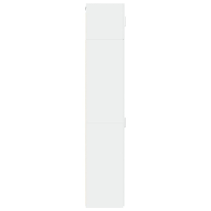 Dulap depozitare slim alb 40x42,5x225 cm lemn prelucrat WALTI