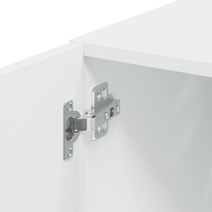 Dulap depozitare slim alb 40x42,5x225 cm lemn prelucrat WALTI