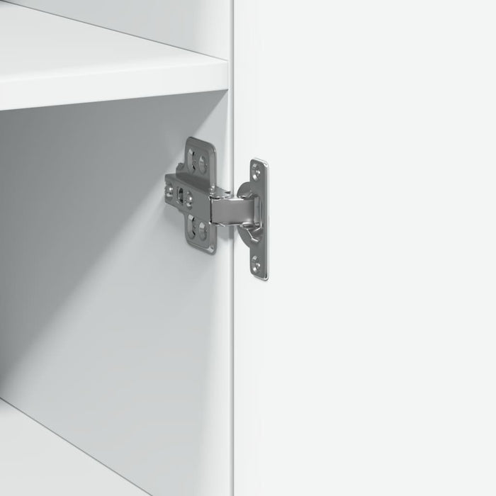 Dulap depozitare slim alb 40x42,5x225 cm lemn prelucrat WALTI