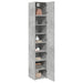 Dulap depozitare slim gri beton 40x42,5x225 cm lemn prelucrat - WALTI WALTI