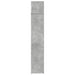 Dulap depozitare slim gri beton 40x42,5x225 cm lemn prelucrat - WALTI WALTI