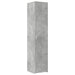 Dulap depozitare slim gri beton 40x42,5x225 cm lemn prelucrat - WALTI WALTI
