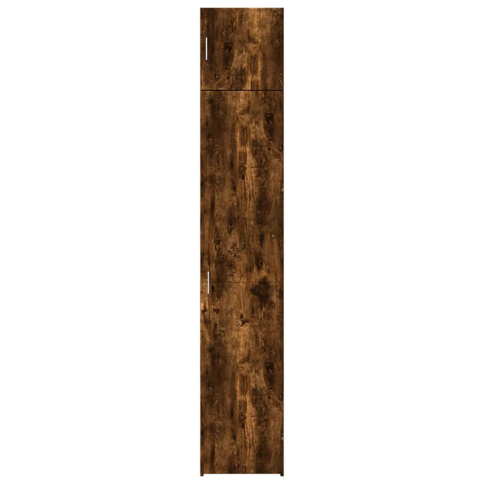 Dulap de depozitare slim, stejar fumuriu, 40x42,5x225 cm, lemn - WALTI WALTI
