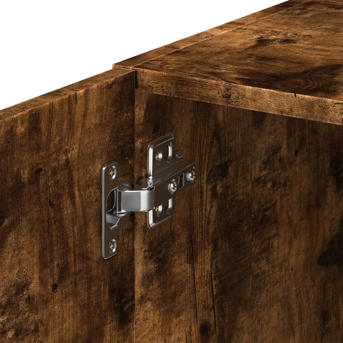 Dulap de depozitare slim, stejar fumuriu, 40x42,5x225 cm, lemn - WALTI WALTI