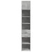 Dulap depozitare slim gri beton 40x42,5x225 cm lemn prelucrat - WALTI WALTI