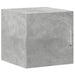 Dulap depozitare slim gri beton 40x42,5x225 cm lemn prelucrat - WALTI WALTI