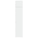 Dulap depozitare slim alb 45x42,5x225 cm lemn prelucrat - WALTI WALTI
