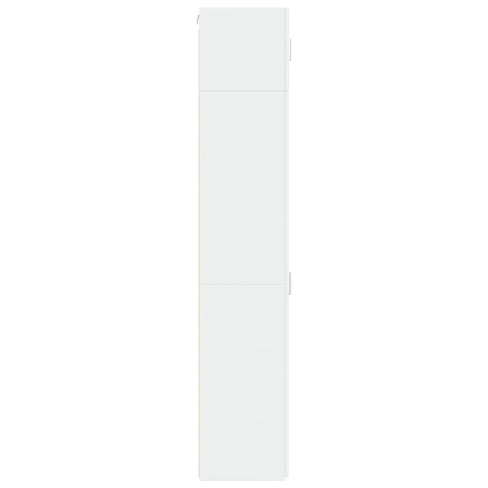 Dulap depozitare slim alb 45x42,5x225 cm lemn prelucrat - WALTI WALTI