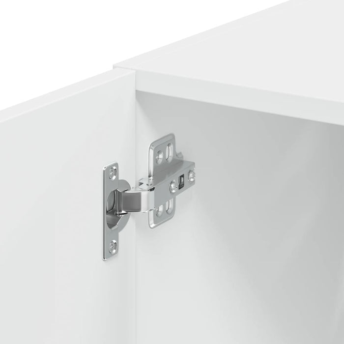 Dulap depozitare slim alb 45x42,5x225 cm lemn prelucrat - WALTI WALTI
