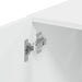 Dulap depozitare slim alb 45x42,5x225 cm lemn prelucrat - WALTI WALTI