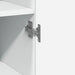 Dulap depozitare slim alb 45x42,5x225 cm lemn prelucrat - WALTI WALTI