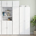 Dulap depozitare slim alb 45x42,5x225 cm lemn prelucrat - WALTI WALTI