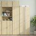 Dulap de depozitare slim, stejar sonoma, 45x42,5x225cm, lemn - WALTI WALTI