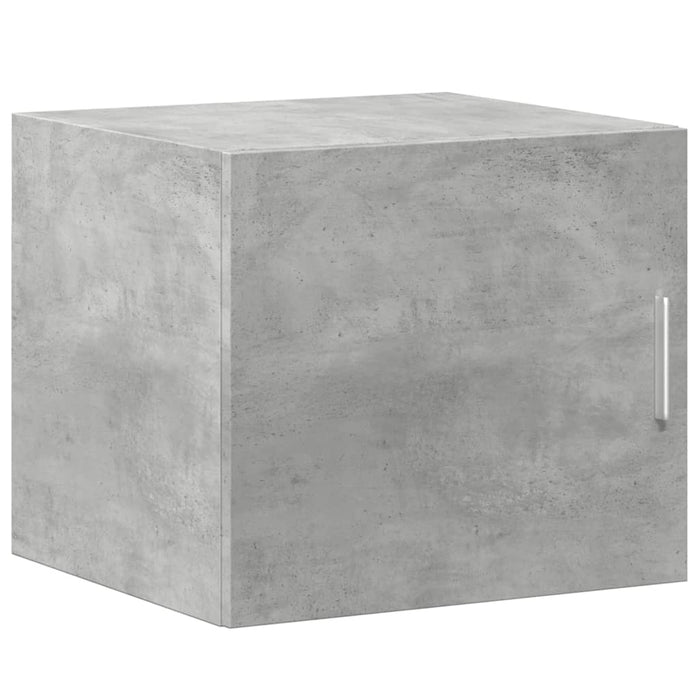 Dulap depozitare slim gri beton 45x42,5x225 cm lemn prelucrat WALTI