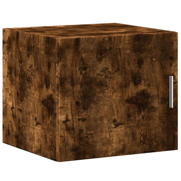Dulap de depozitare slim, stejar fumuriu, 45x42,5x225 cm, lemn WALTI