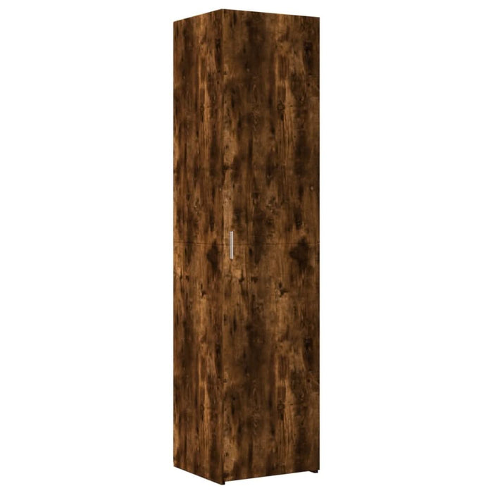 Dulap de depozitare slim, stejar fumuriu, 45x42,5x225 cm, lemn WALTI