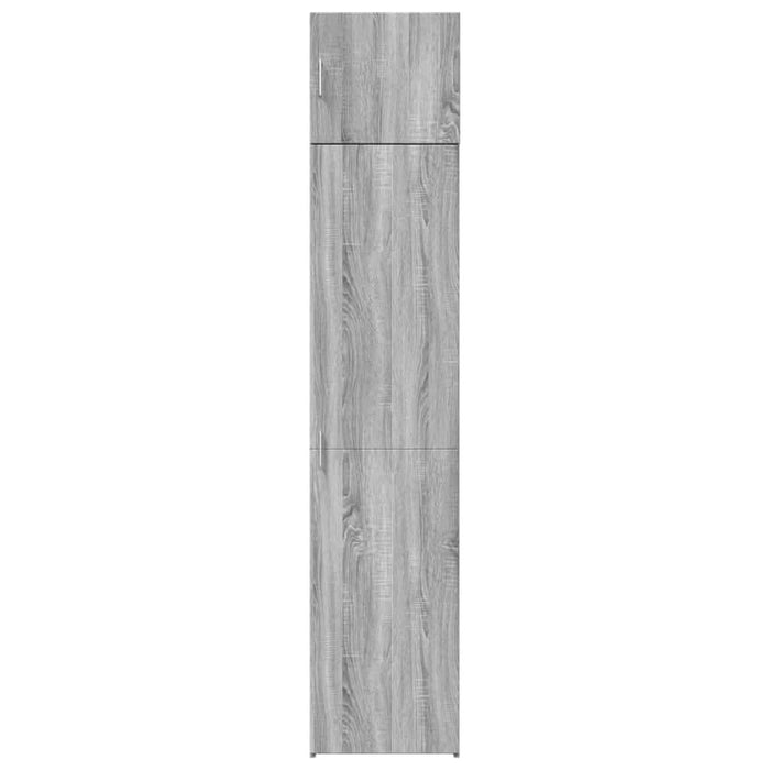 Dulap depozitare slim sonoma gri 45x42,5x225 cm lemn prelucrat - WALTI WALTI
