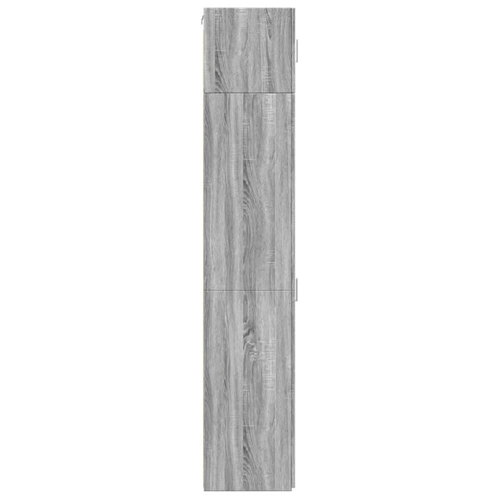 Dulap depozitare slim sonoma gri 45x42,5x225 cm lemn prelucrat - WALTI WALTI