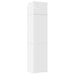 Dulap depozitare slim alb 50x42,5x225 cm lemn prelucrat - WALTI WALTI