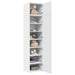 Dulap depozitare slim alb 50x42,5x225 cm lemn prelucrat - WALTI WALTI