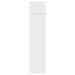 Dulap depozitare slim alb 50x42,5x225 cm lemn prelucrat - WALTI WALTI