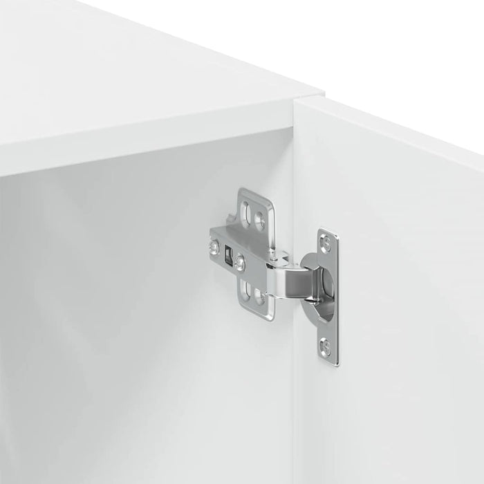 Dulap depozitare slim alb 50x42,5x225 cm lemn prelucrat - WALTI WALTI
