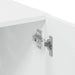 Dulap depozitare slim alb 50x42,5x225 cm lemn prelucrat - WALTI WALTI